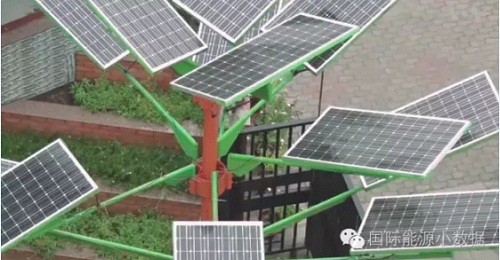 “光伏樹”：一棵“樹”可抵400平方米地面電站發電量